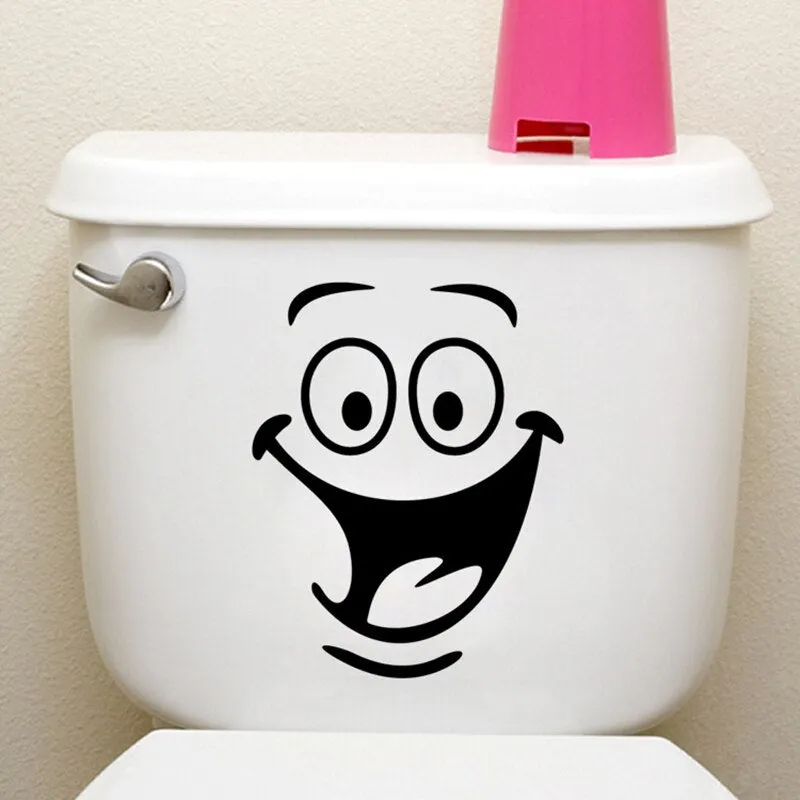 New Cat Dog 3D Wall Sticker Bathroom Toilet Kids Room Decoration Wall Decals Animal Sticker Refrigerator Waterproof Poster
