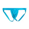 Men's Sexy Lingerie Thong G- Underwear Panties Erotic Ice Silk Leg Band Seduction Thongs