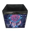 (US Local)DIY Diamond Painting Storage Box Canvas Organizer Box Diamond Painting Kit (J)