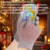 USB Electric Heated Gloves Anti-Slip Thicken Cycling Glove for Winter Ski Sports