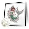 Diamond Painting-DIY Crystal Rhinestone Mermaid