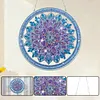 Diamond Painting Acrylic Single-Sided Drill Blue Butterfly Pendant Window Hanging Ornament