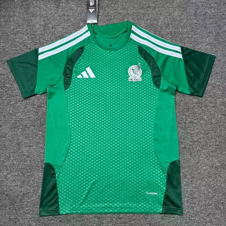2026-27 Mexico training kit green jersey - fan version