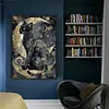 Black Cat Moon-11CT Counted Cross Stitch Kit(40x60cm)