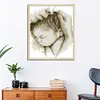 Embrace-14CT Stamped Cross Stitch Kit(28*31cm)
