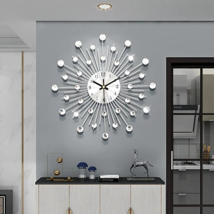 Orologio da parete creativo per la decorazione del soggiorno