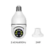 Cam&eacute;ra de s&eacute;curit&eacute; wifi sans fil avec ampoule