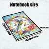 (US Local)Special Shaped Hummingbird 5D DIY Diamond Painting Notebook for Adults Beginners