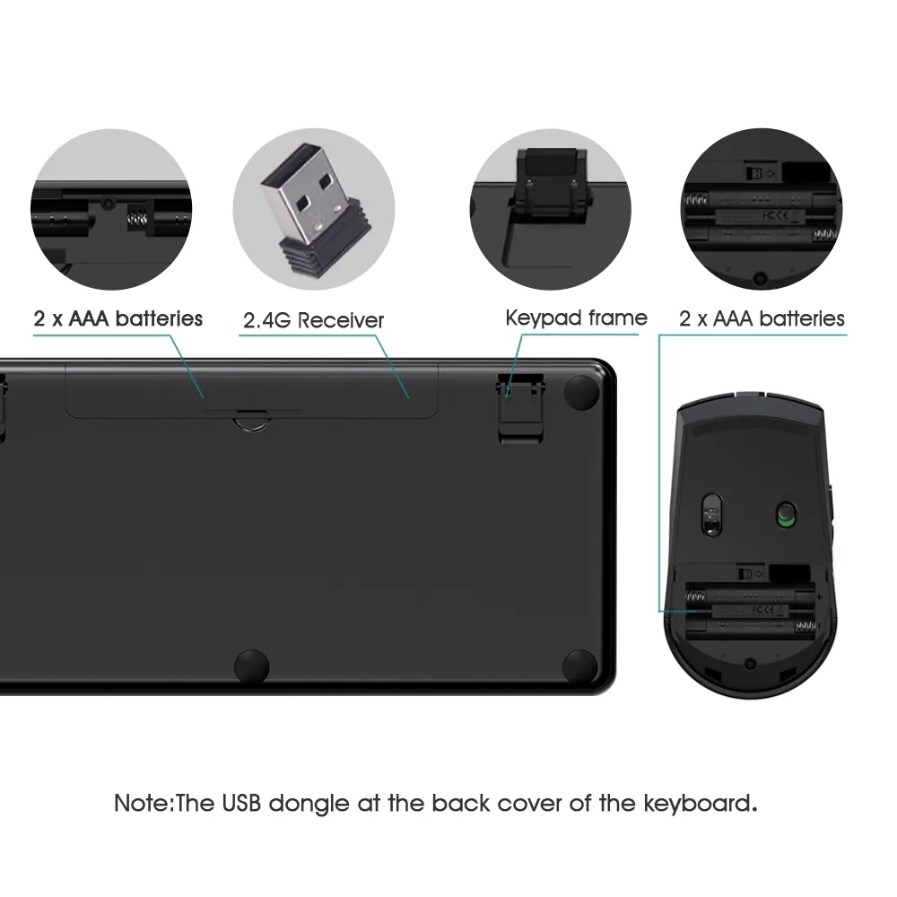 Rii Wireless Keyboard RKM709