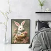 【Limited Stock Sale】Bunny - 11CT Stamped Cross Stitch 40*55cm/15.75*21.65in