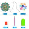 Diamond Painting Mandala Pendant Clock