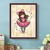 Diamond Painting -DIY Round Drill Cartoon Girl