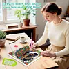 (Pre-Framed)Horse-Special Shape Diamond Painting Kit(29x29cm)