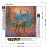 Diamond Painting-DIY Full Round Drill Deer