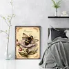 Flowers And Bees - 11CT Counted Cross Stitch 40*55cm/15.75*21.65in