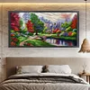 Ambilight-Full Embroidery 3 Strands 11CT Stamped Cross Stitch-131*66CM-Large Size
