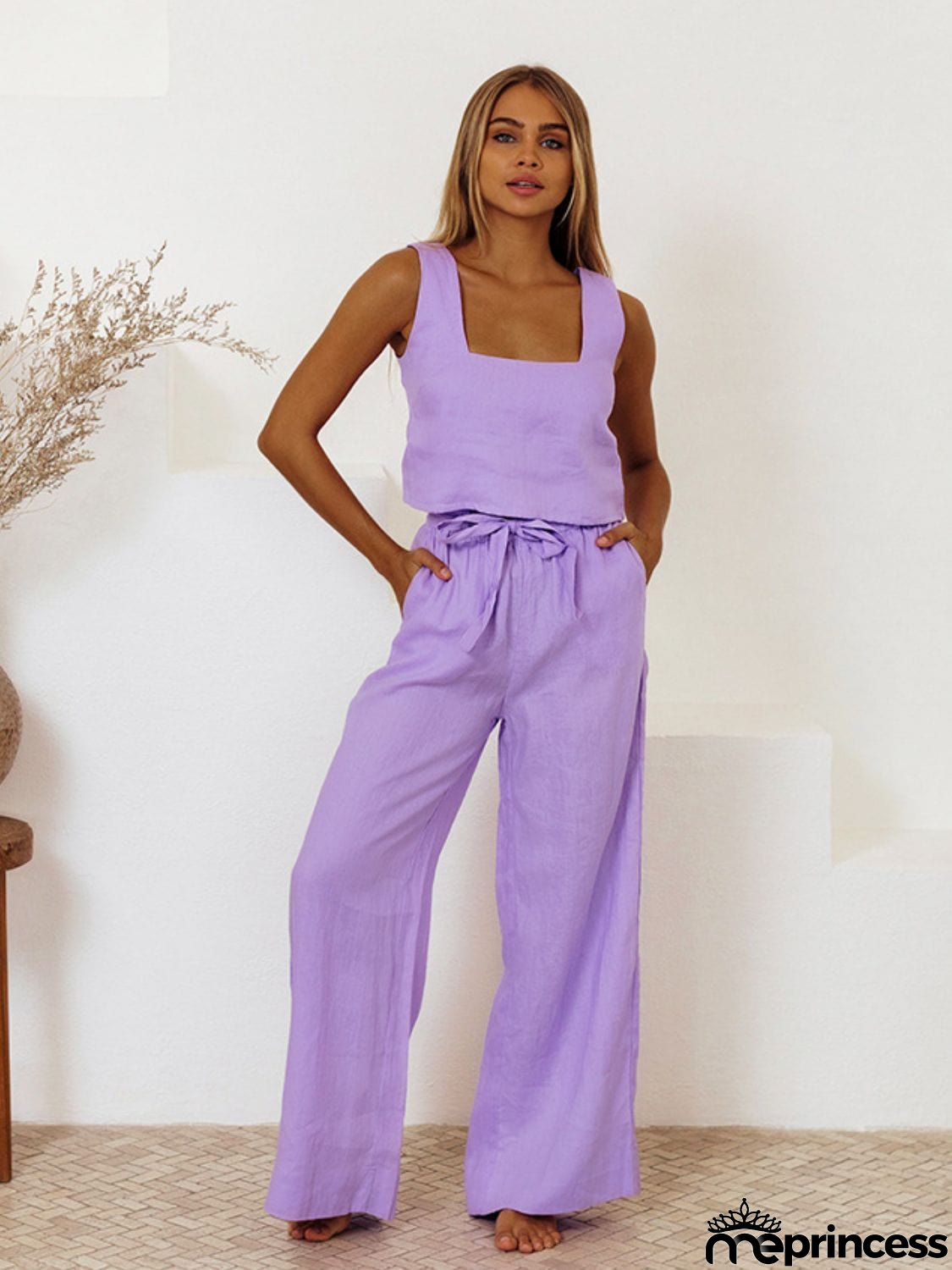Vintage-inspired and light Pants