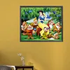 Snow White And The Seven Dwarfs-Full Round Diamond Painting 55*45CM