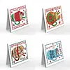 (US Local)12Pcs Month DIY Diamond Painting Greeting Card Birthday Gift for Friend