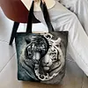 Beach Turtle - 11CT DIY Stamped Cross Stitch Shopping Bag 40*40cm/15.75*15.75in
