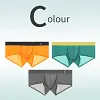 Ice Silk Seamless Transparent Ultra-Thin Boxer Briefs