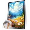 Blue Sky- Paint by Numbers Acrylic Painting 30x40cm