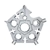23 in 1 Snowflake Multi Tool Multi Combination Tool Pental Combi Tool for Men