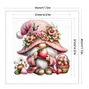 Strawberry Gnome - 11CT Stamped Cross Stitch - 45*45cm