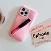 💄Luxury 3D Lipstick Hole Design Silicone Phone Case