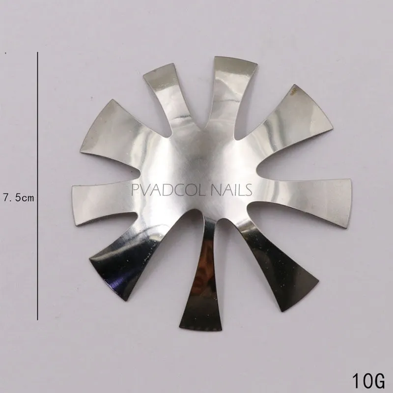 Deep Oval French Nails Cutter Easy Smile Line Almond Shape Tips C Curve Acrylic Nail Art Template Tools-Nail Inspo
