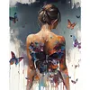 (US Local)Butterfly-Paint By Numbers Kit(40x50cm)