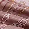 3pcs Retro Ice Silk Bed Skirt Set with Ruffle Wedding Bedspread Mattress Cover with 2 Pillowcases Machine Washable Elegant Home Decoration