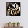 Tai Chi Dragon-Paint by Numbers Acrylic Painting 40*40CM