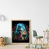 Witch - 14CT Stamped Cross Stitch - 40*50cm