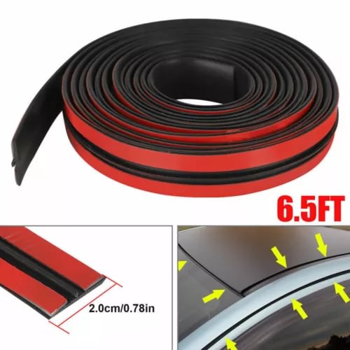 Dronehint Car Parts Window Rubber Weather Seal Strip Noise Insulation Sealing Weatherstrip (For: Acura) Parts