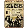 Genesis - Vintage Metal Signs - 20*30cm/30*40cm - Music