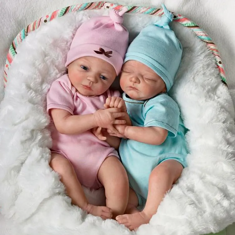 17''&nbsp;Vernon&nbsp;and&nbsp;Sabela&nbsp;Truly&nbsp;Twins&nbsp;Baby&nbsp;Girl&nbsp;Dolls Toy