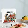 Acrylic Double Sided Christmas 5D DIY Diamond Art Paper Towel Storage Rack Napkin Holder Kit