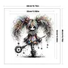 Quirky Girl-11CT Stamped Cross Stitch 40*40cm