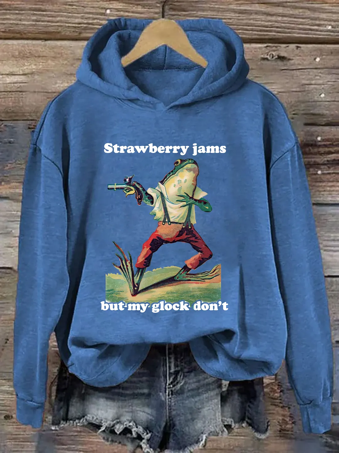 Strawberry Jams But My Glock Don't Hoodie