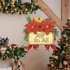 >SALE<Acrylic Christmas Diamond Art Painting Hanging Ornament Kit (Joy to All)