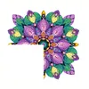 (US Local)Mandala Diamond Painting Art Door Right Angle Sign for Indoor Outdoor Wall