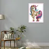 Unicorn-14CT Stamped Cross Stitch Kit(17*14cm)