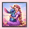 (Multi-Style) Princess And Stitch Disney-11CT Stamped Cross Stitch 40*40cm