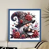 Rose Gnome-11CT Stamped Cross Stitch 50*50cm/19.69*19.69in