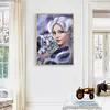 >SALE<Beauty Tiger 5D DIY Full Round Drill Diamond Painting Manual Mosaic Crafts
