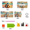 Wooden Colorful Pattern 5D Diamond Painting Tissue Holder Diamond Art Tissue Box