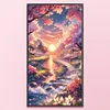 Landscape-11CT Stamped Cross Stitch 40*70cm(Big Size)