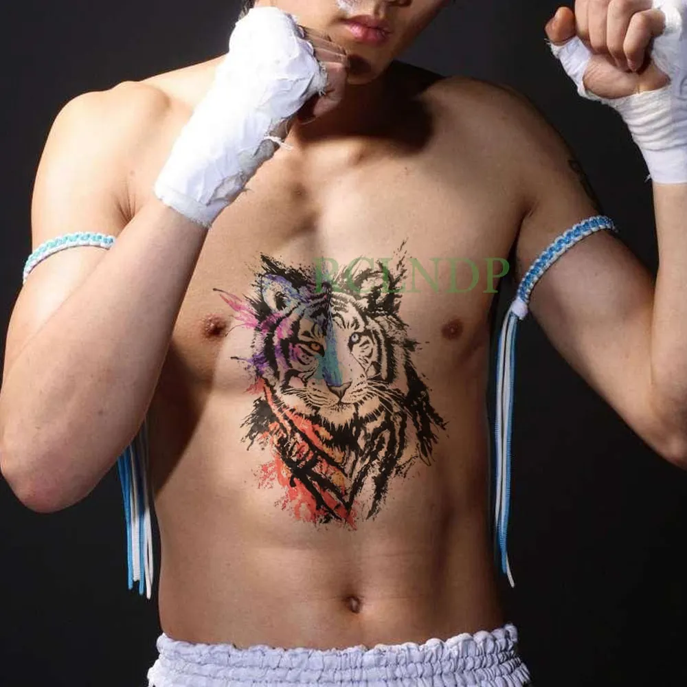 Waterproof Temporary Tattoo Sticker Eagle Wings Fake Tatto Flash Tatoo Back Leg Arm chest belly Large Size for Women girl Men