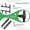[US Local Warehouse] 7.87ft Garden Arch Trellis for Climbing Plants Metal Arch Frame Pumpkin Archway Outdoor Garden Arbors and Arches for Halloween Christmas Birthday Party Baby Shower Decoration (300x240x50cm)